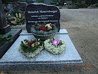 Ehrengrabstätte Heinrich Mauersberger auf dem Friedhof Nord